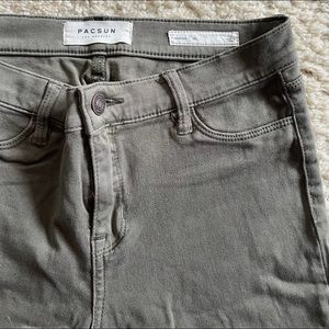 Camo Green Skinny Jean